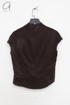 SAMUEL GUI YANG 25 Spring/Summer Tops/Skirts SGY-SS25ATP12-1-2-LYCHEESEED Wax Apple Tops